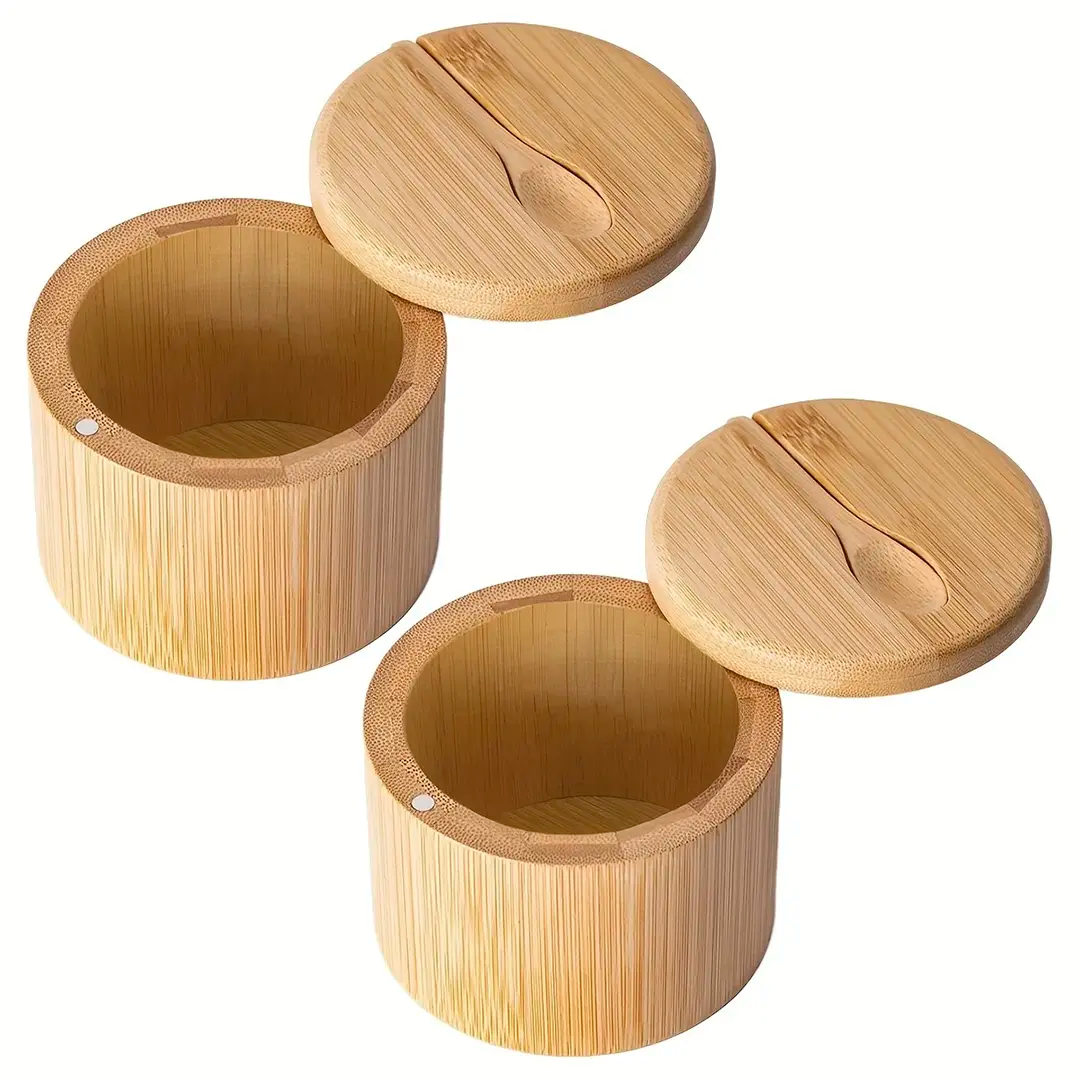 Porta Temperos de Bambu NaturaA