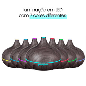 7 cores de led