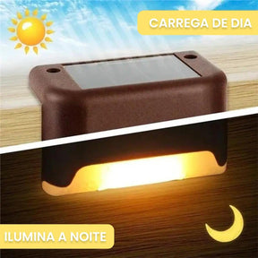 Luminária de Led Solar para Áreas Externas Solaris