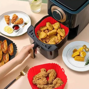  Analyzing image     FormadeSiliconeQuadradaparaAirFryer5