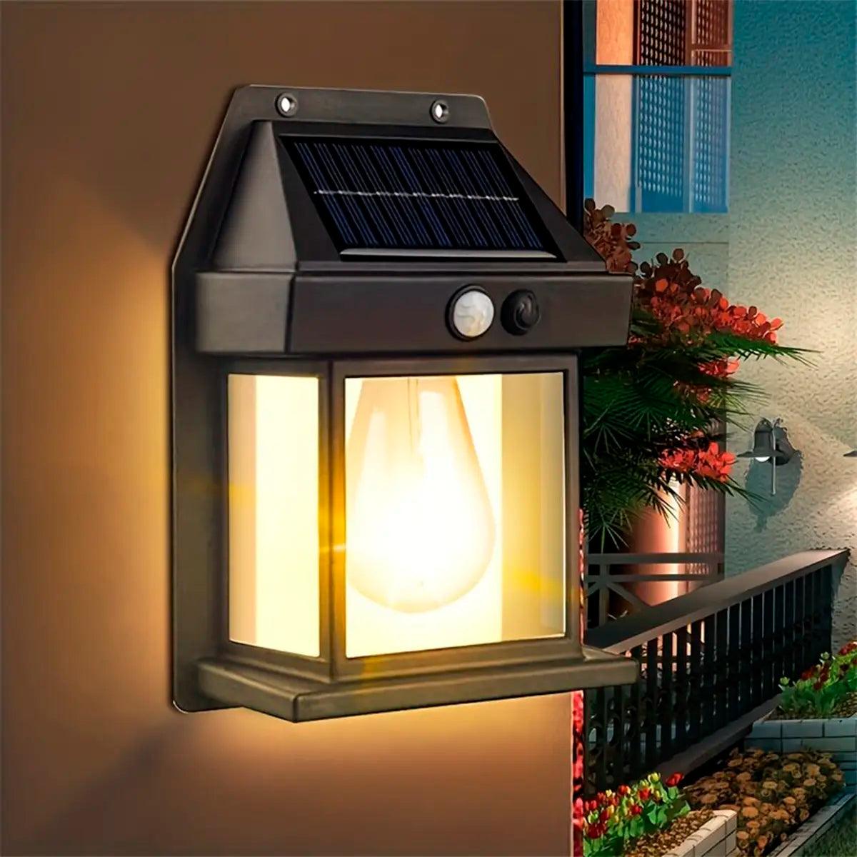 Luminária Led Solar com Sensor de Movimento Sunset