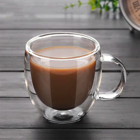 Jogo de Xícaras para Café Parede Dupla