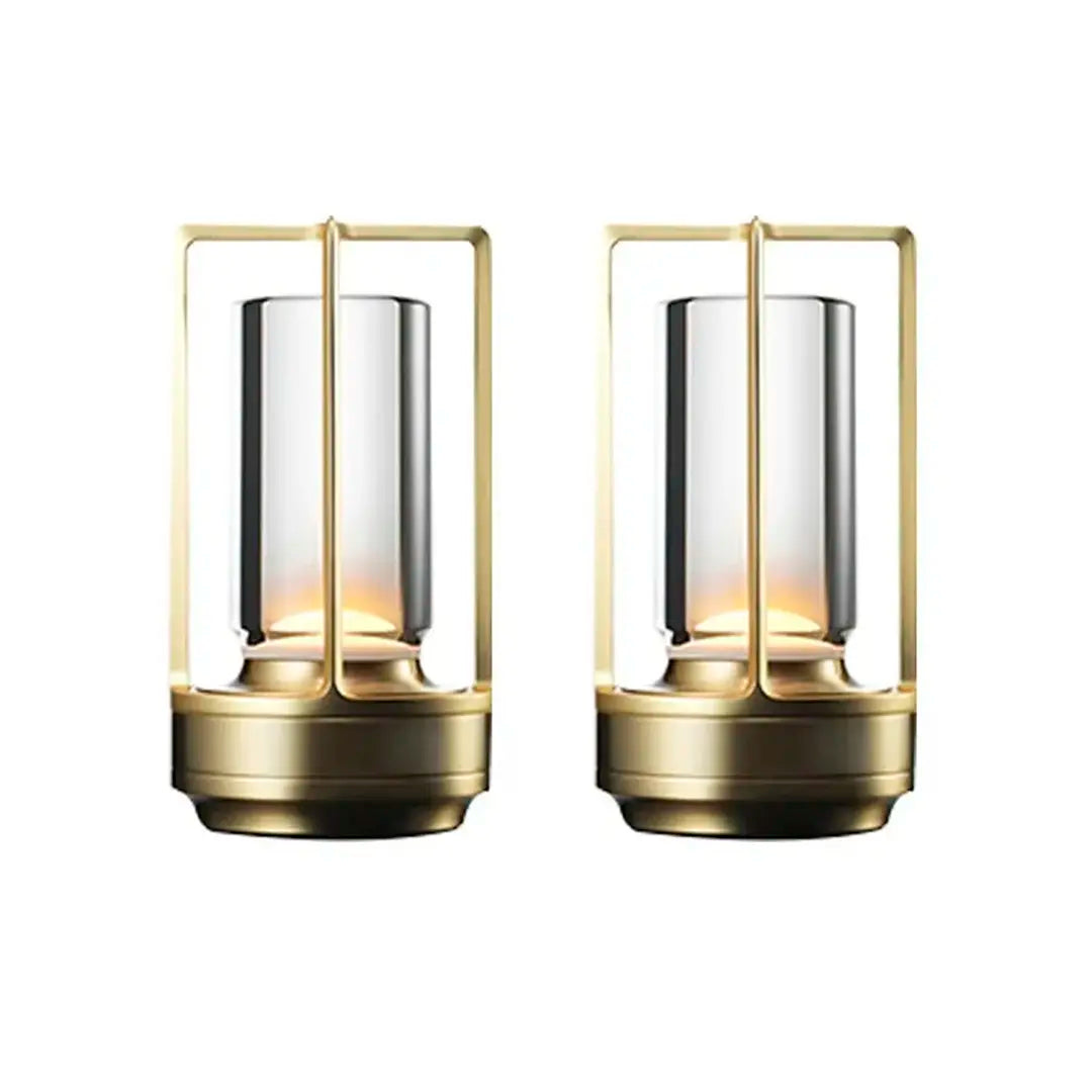 Luminária de Mesa Led Sem Fio Estilo Industrial