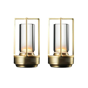 Luminária de Mesa Led Sem Fio Estilo Industrial