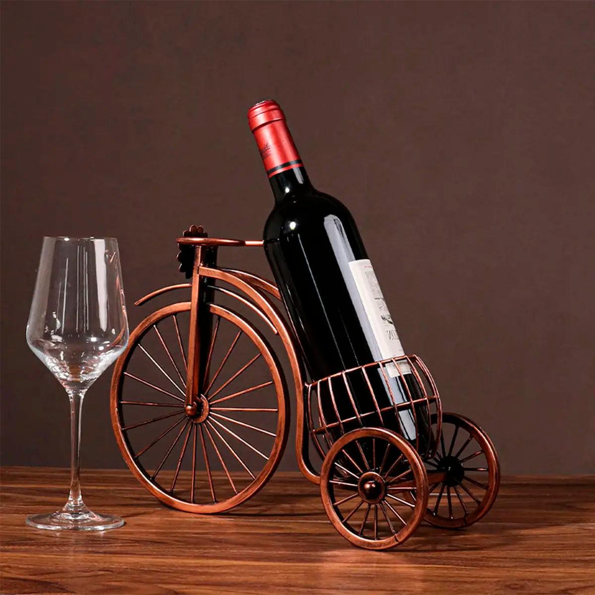 Suporte para Garrafa de Vinho Decorativo